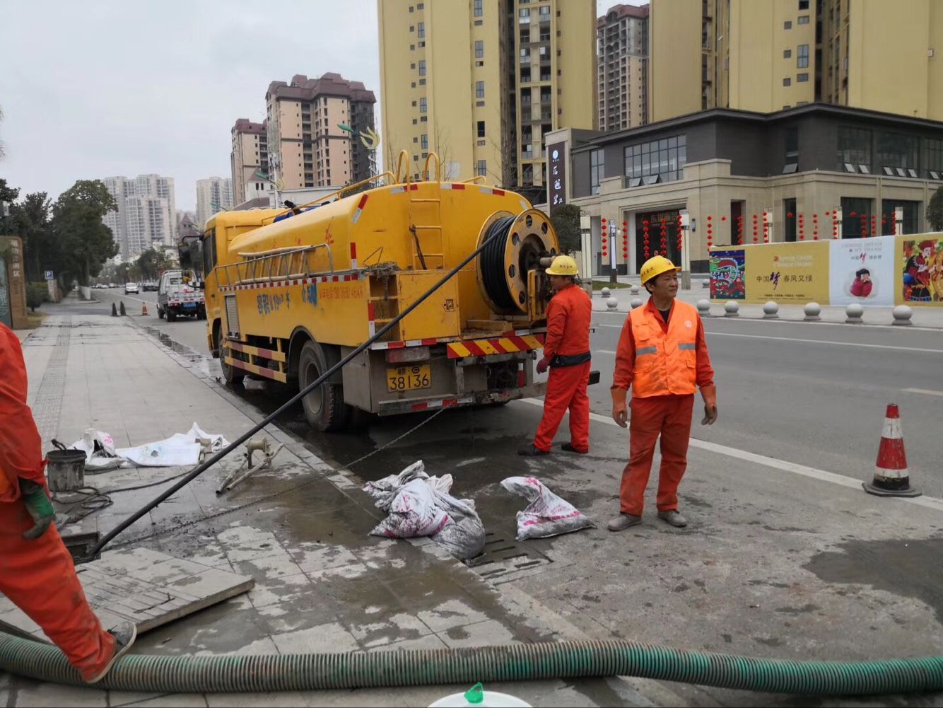 合水排污管道清淤-管道清洗