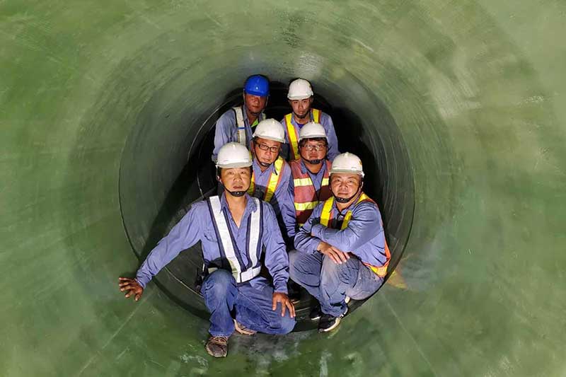 合水清洗管道的几个步骤